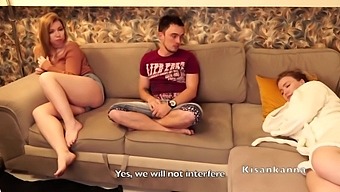 Exclusive Threesome Experience With A Russian Amateur
