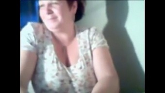 Granny Reveals Her Breasts On Webcam