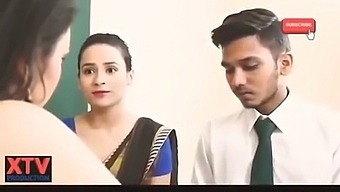 Indian Teacher Gives Girl A Sensual Massage
