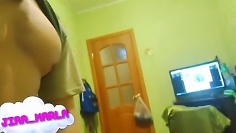 College Dorm Room Coed Caught On Camera In Steamy Video