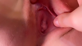 My Step-Brother Explores My Red Hair Pussy For The First Time