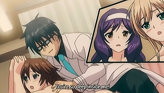 Japanese Porn Animation Featuring A Hardcore Foursome With Big Boobs And Asses
